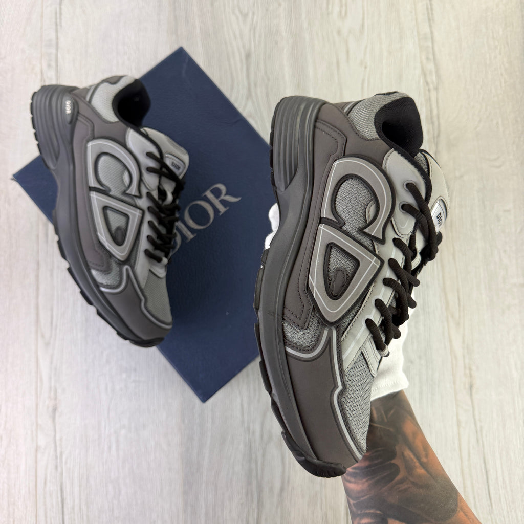 Dior B30 Men’s Dark Grey Anthracite Runners - 43 (Uk 9)