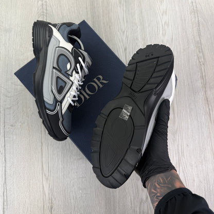 Dior B30 Men’s Blue Grey / White / Black Trainers - 45 (Fit Uk 11)