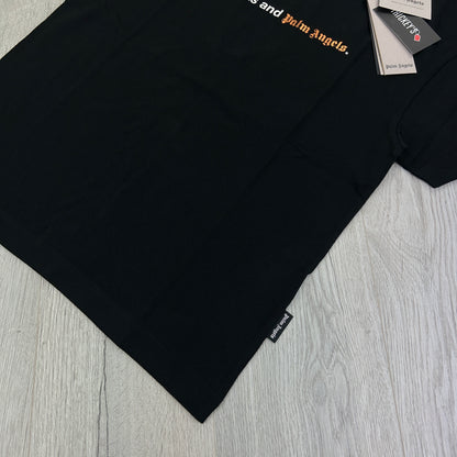Palm Angels ‘Sunset & Palm Angels’ Black T-shirt