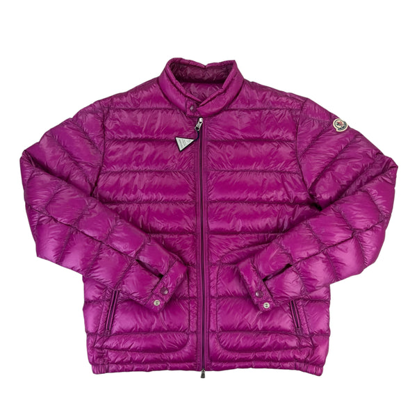 Moncler Acorus Men’s Purple Zip-up Jacket - Size 4