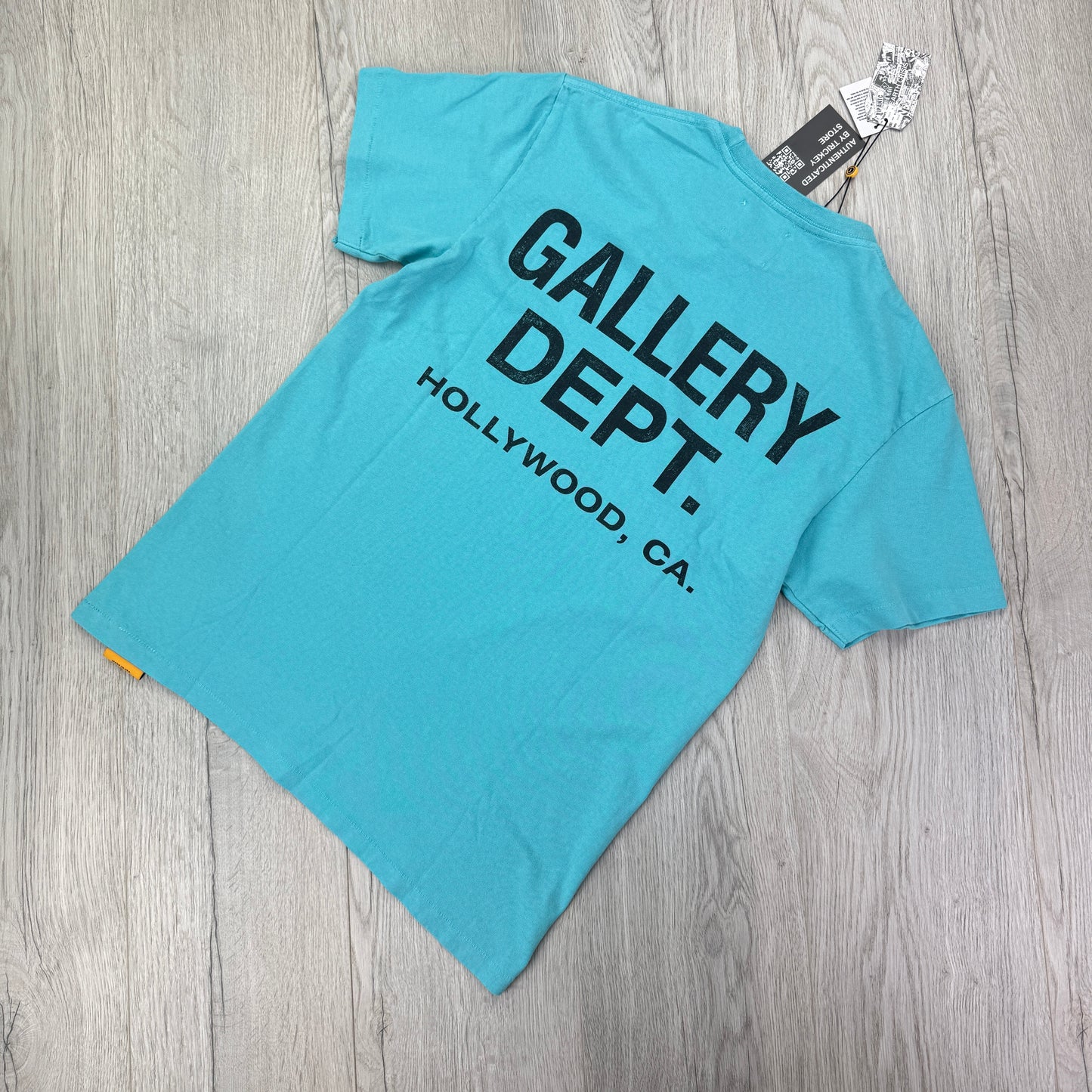 Gallery Dept Men’s Turquoise T-shirt