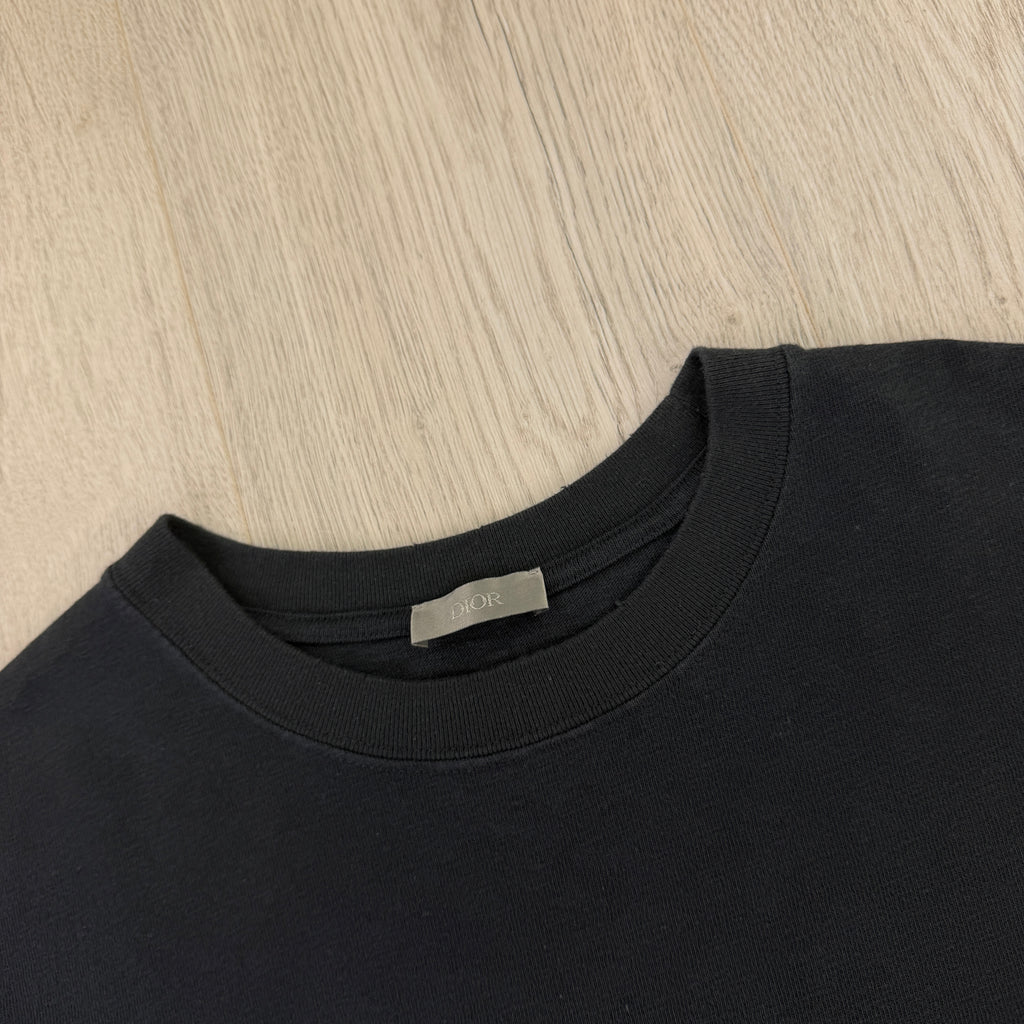 Amiri Men’s Black Drip Core T-shirt - Large