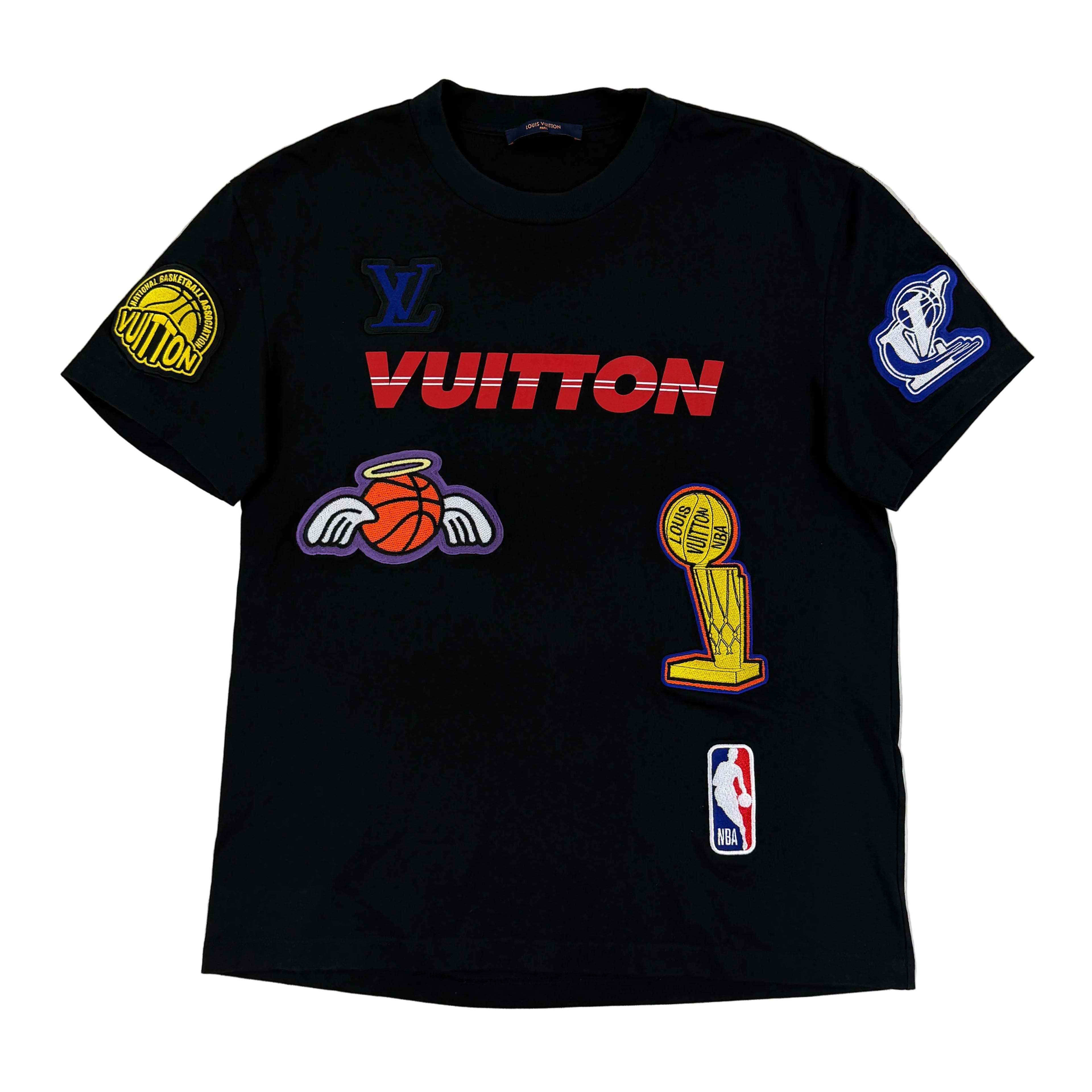 Louis Vuitton x NBA Black T-shirt - Medium