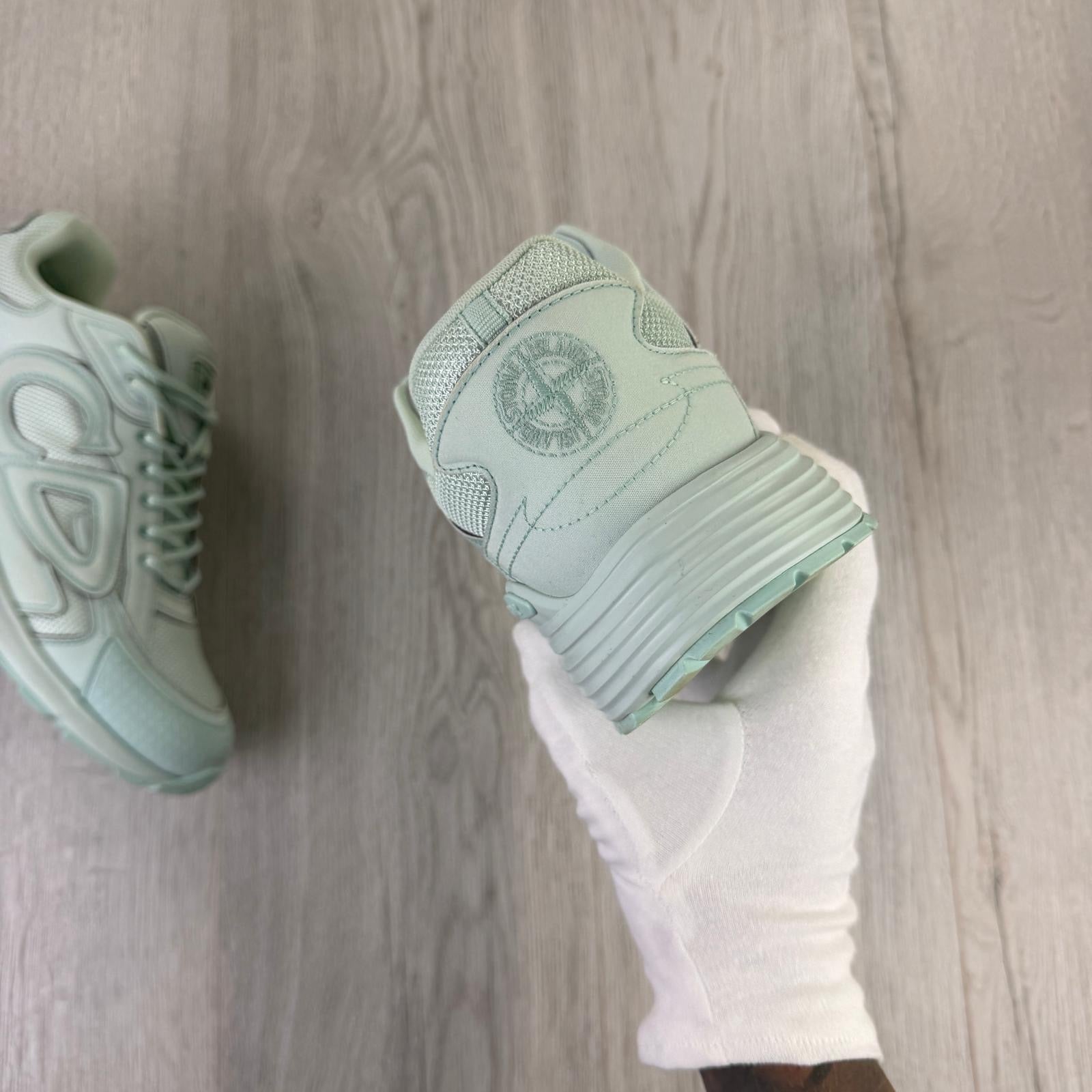 Dior x Stone Island B30 Men’s Mint Green Trainers - 43 (Uk 9)