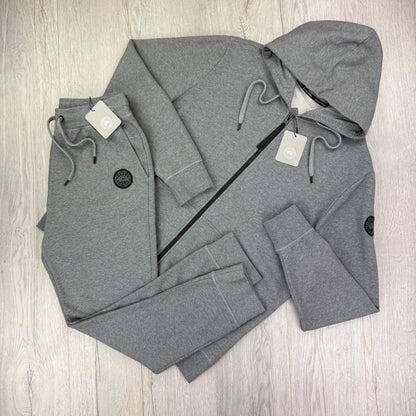 Canada Goose Men’s Grey Full Tracksuit Black Badge Edition - XL