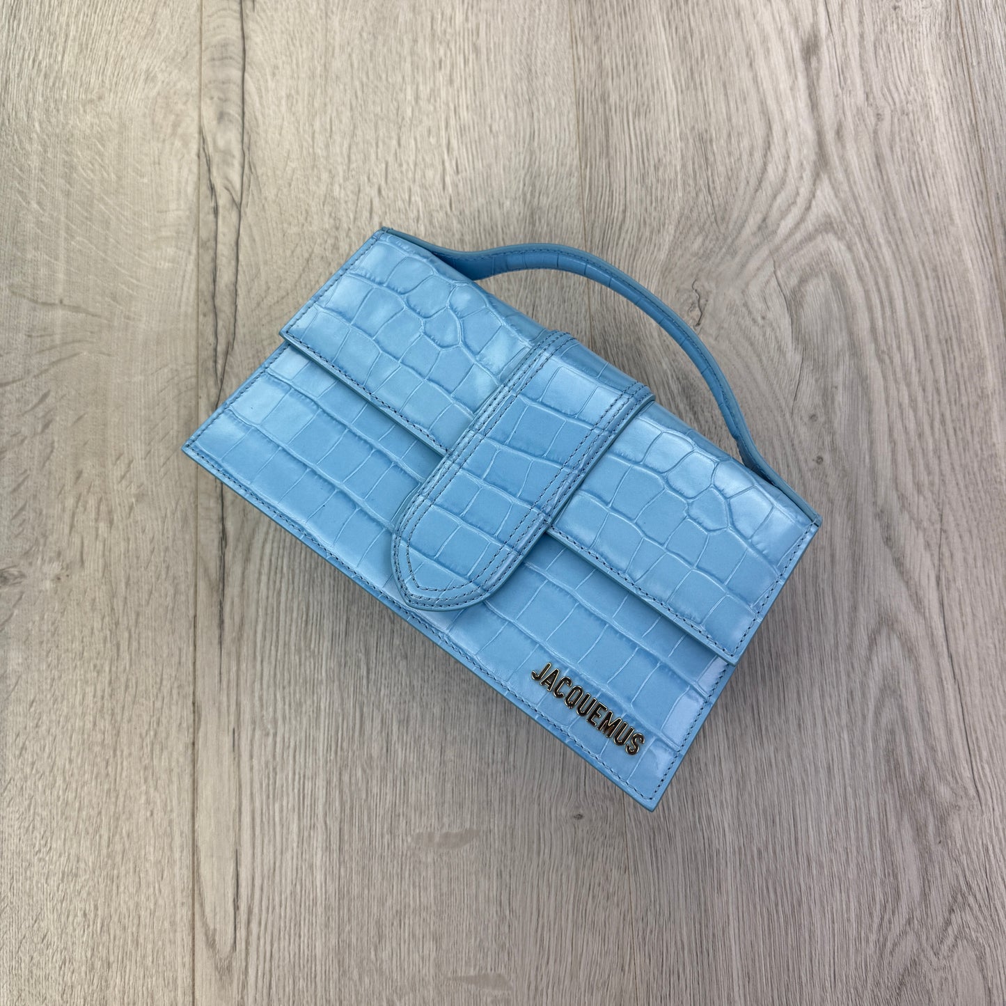 Jacquemus Women’s Baby Blue Large Bambino Bag