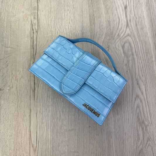 Jacquemus Women’s Baby Blue Large Bambino Bag
