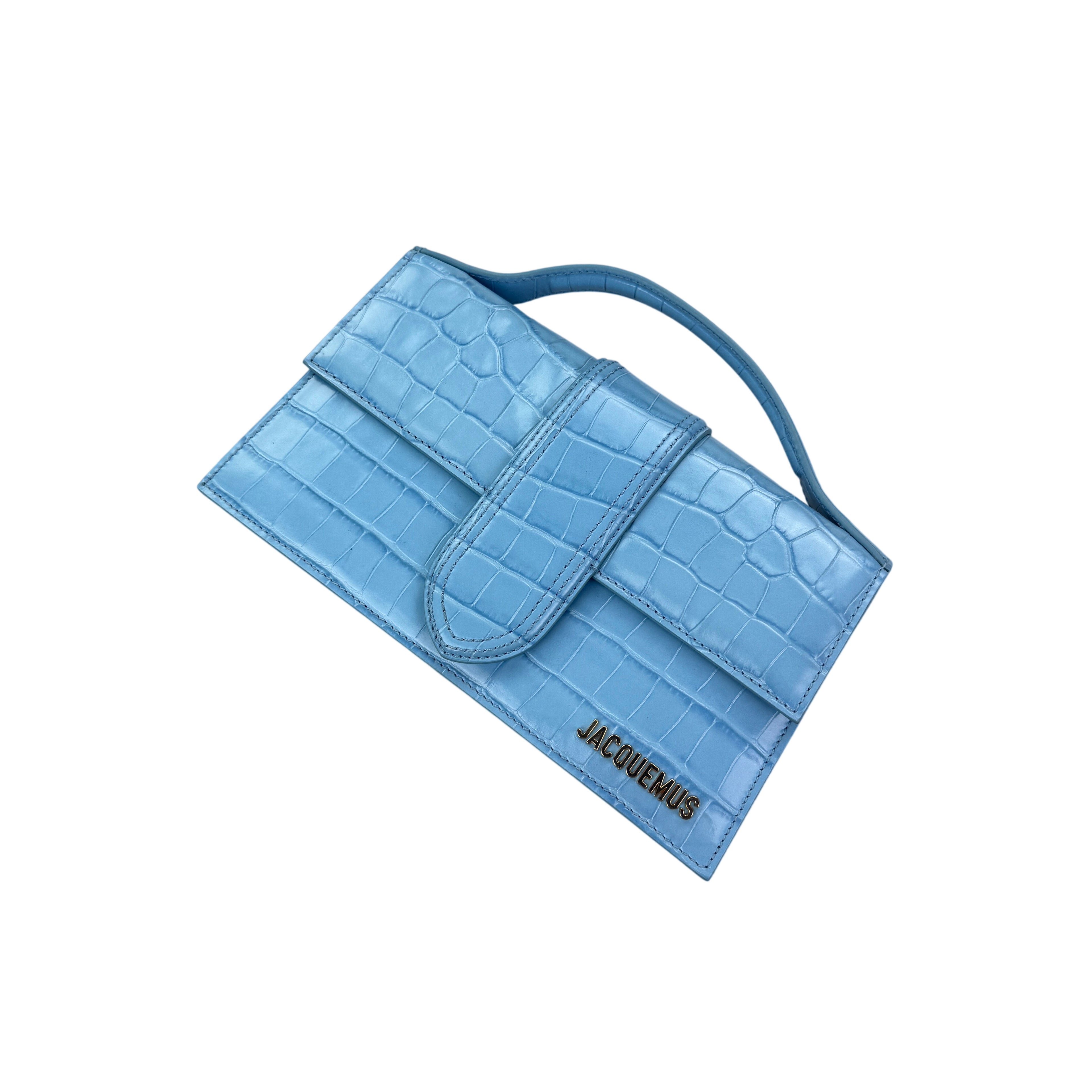 Jacquemus Women’s Baby Blue Large Bambino Bag