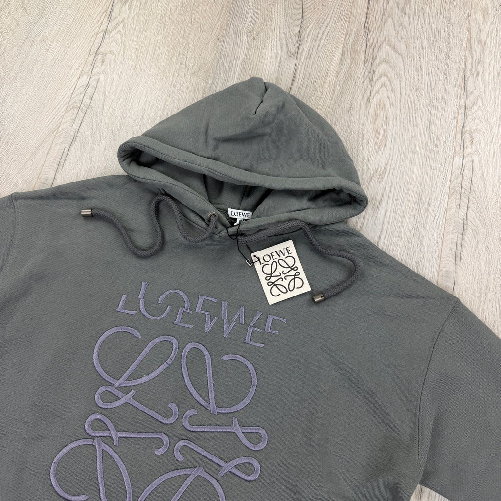 Loewe Men’s Grey Pullover Hoodie