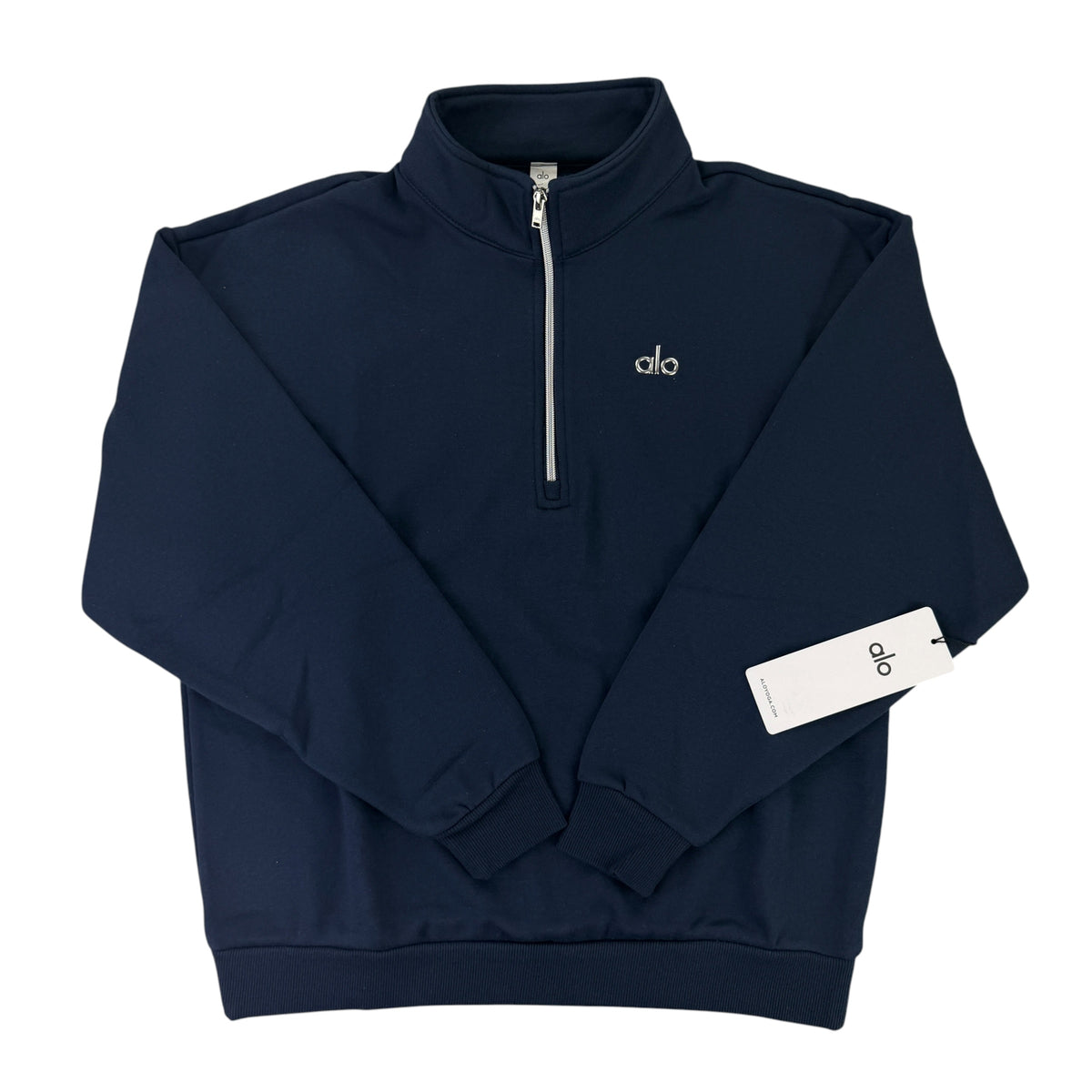 Alo Men’s Navy 1/4 Zip Fleece