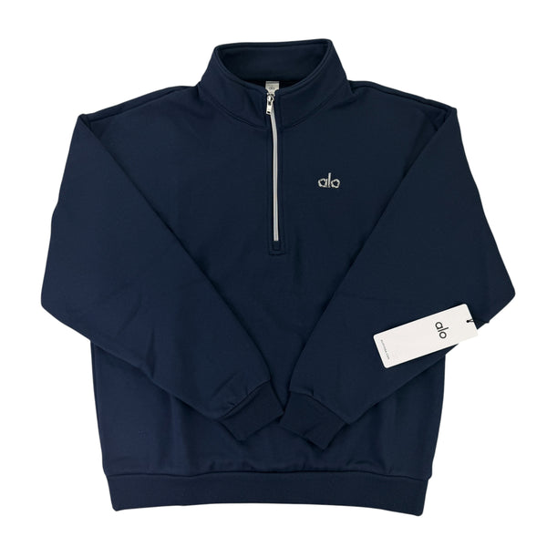 Alo Men’s Navy 1/4 Zip Fleece