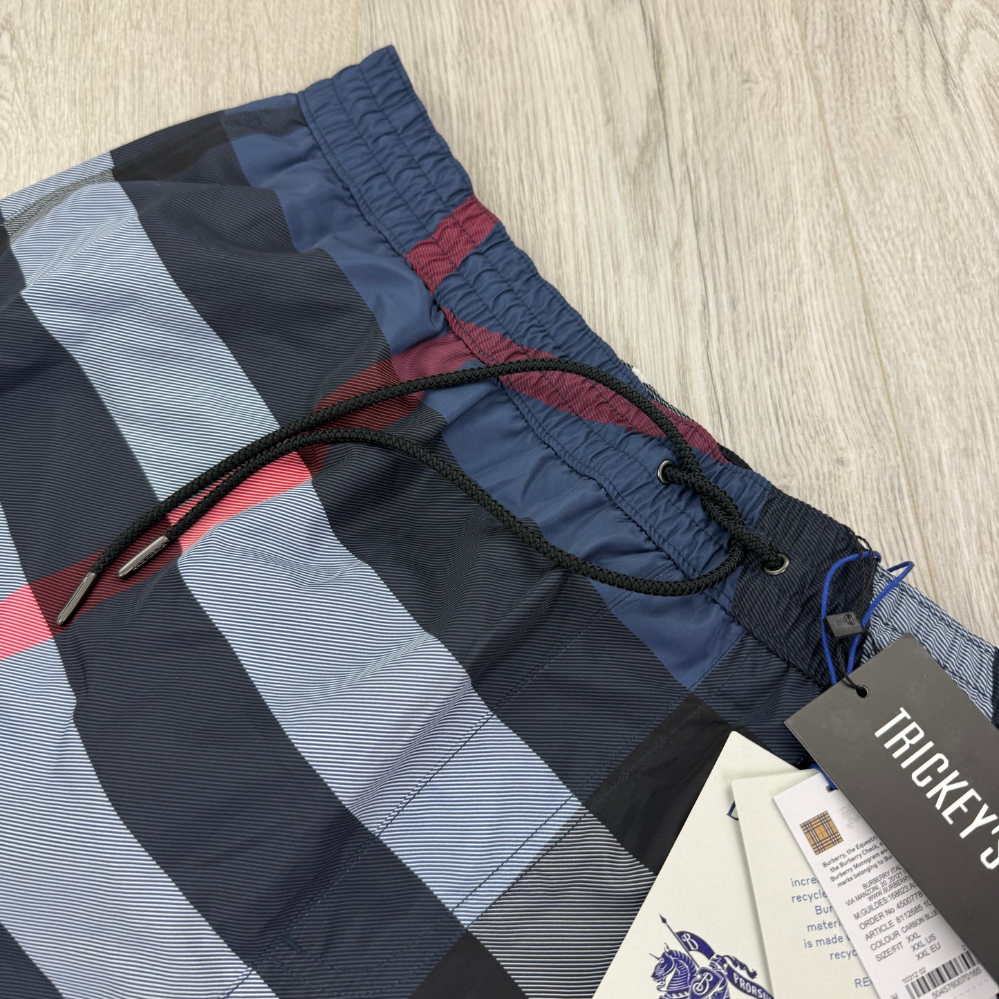 Burberry Men’s Navy Blue Swim Shorts