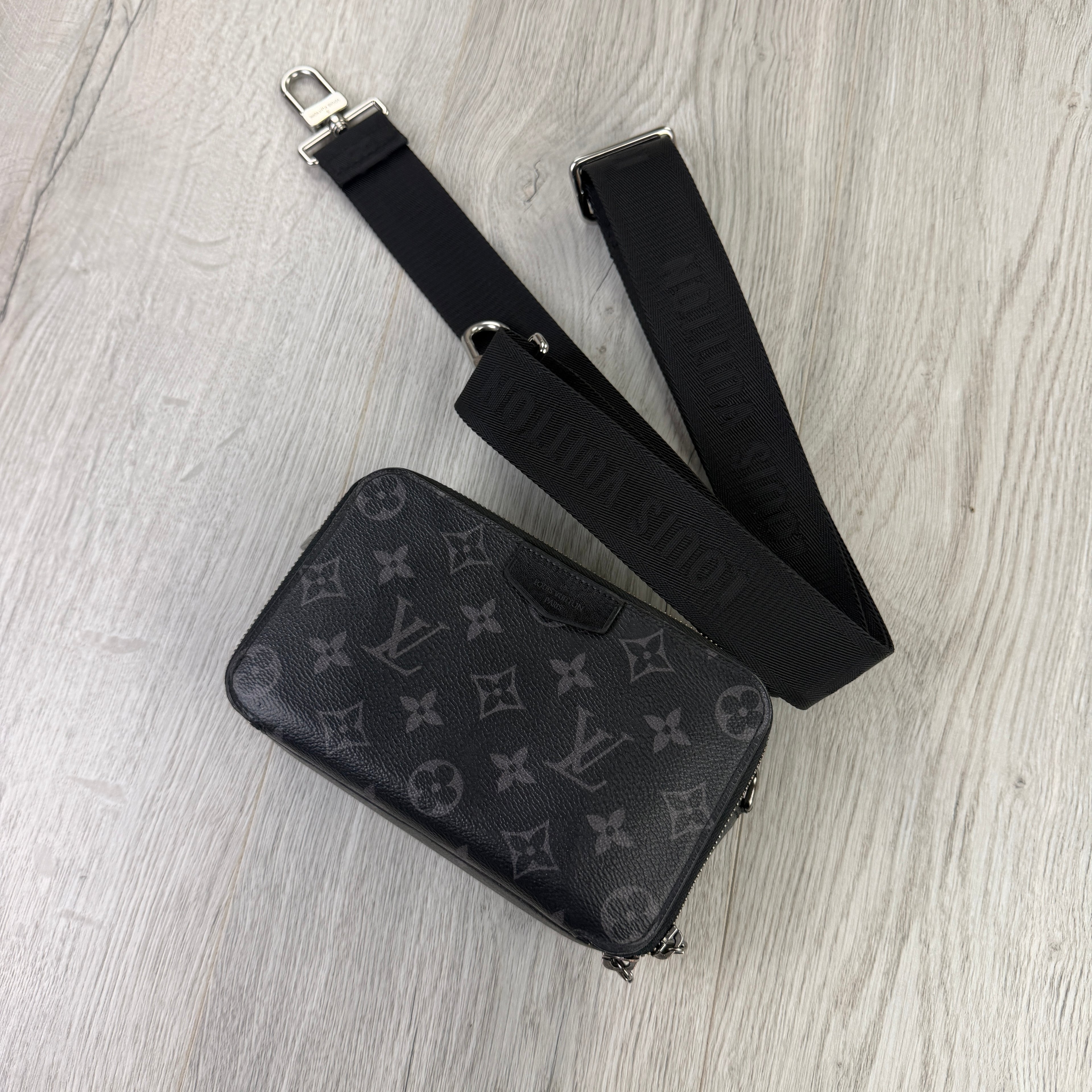Louis Vuitton Men’s Black Monogram Alpha Wearable Shoulder Bag