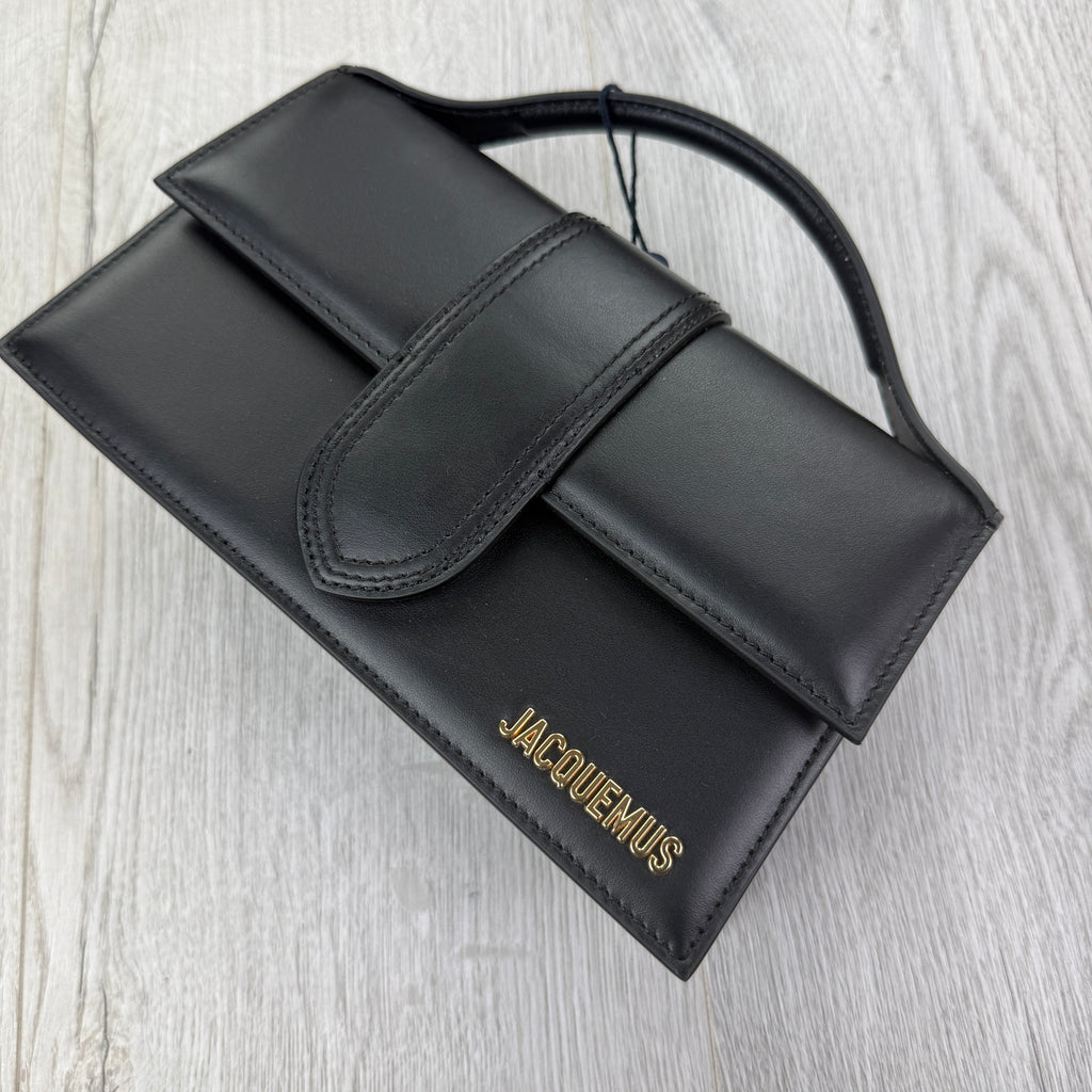 Jacquemus Women’s Black Gold Large Bambino Bag