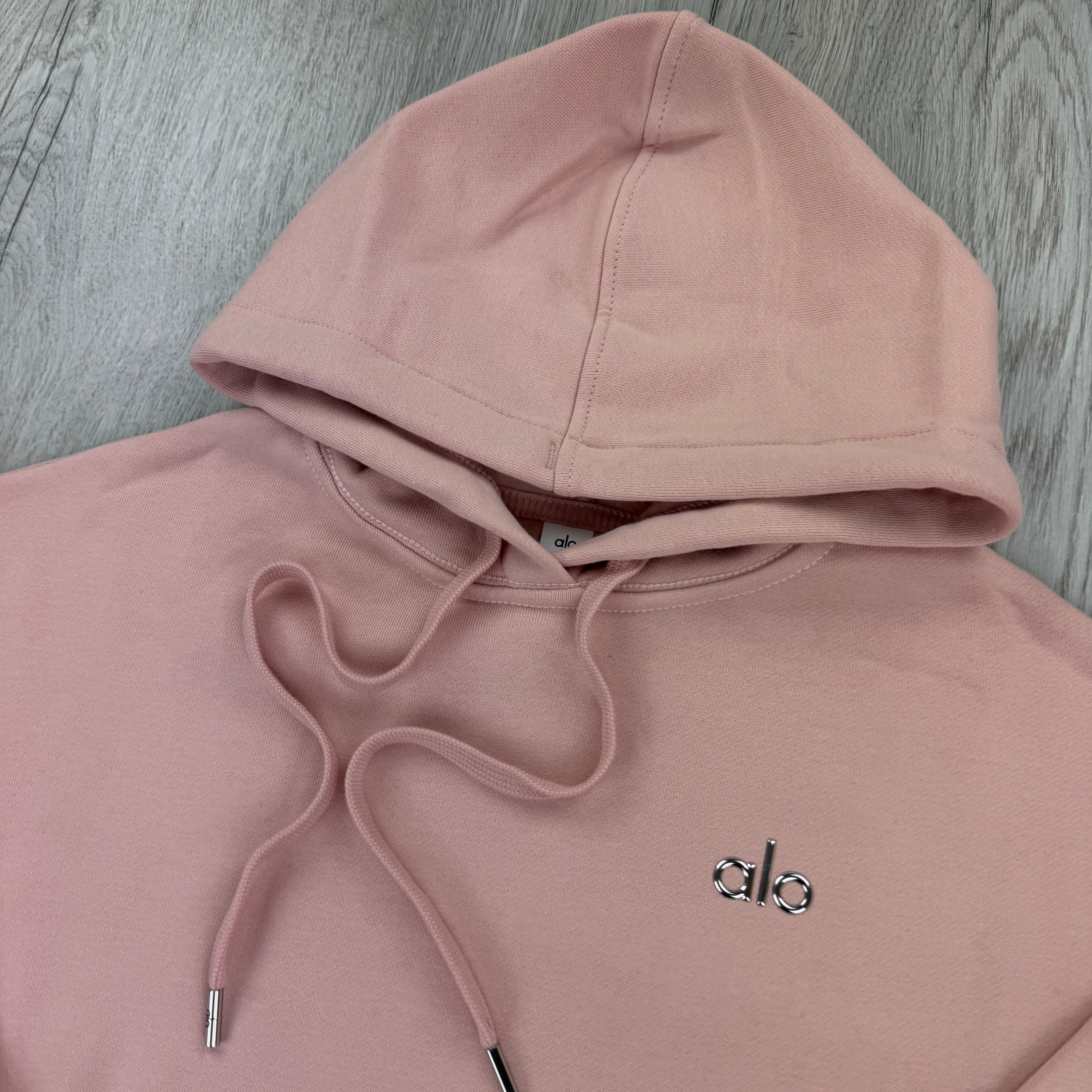 Alo Women’s Pink Pullover Hoodie
