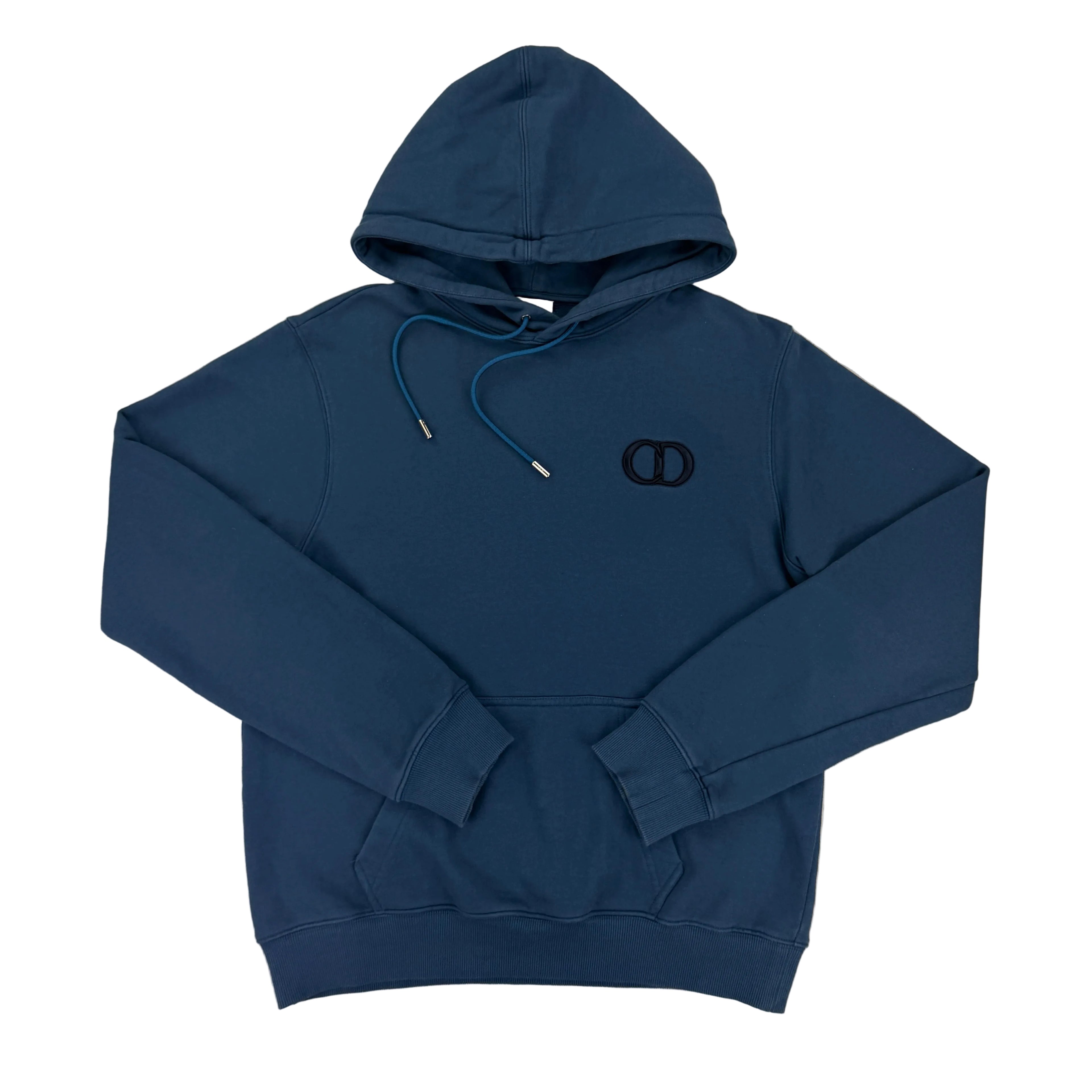Dior Men’s Navy Pullover Hoodie - Large Slim