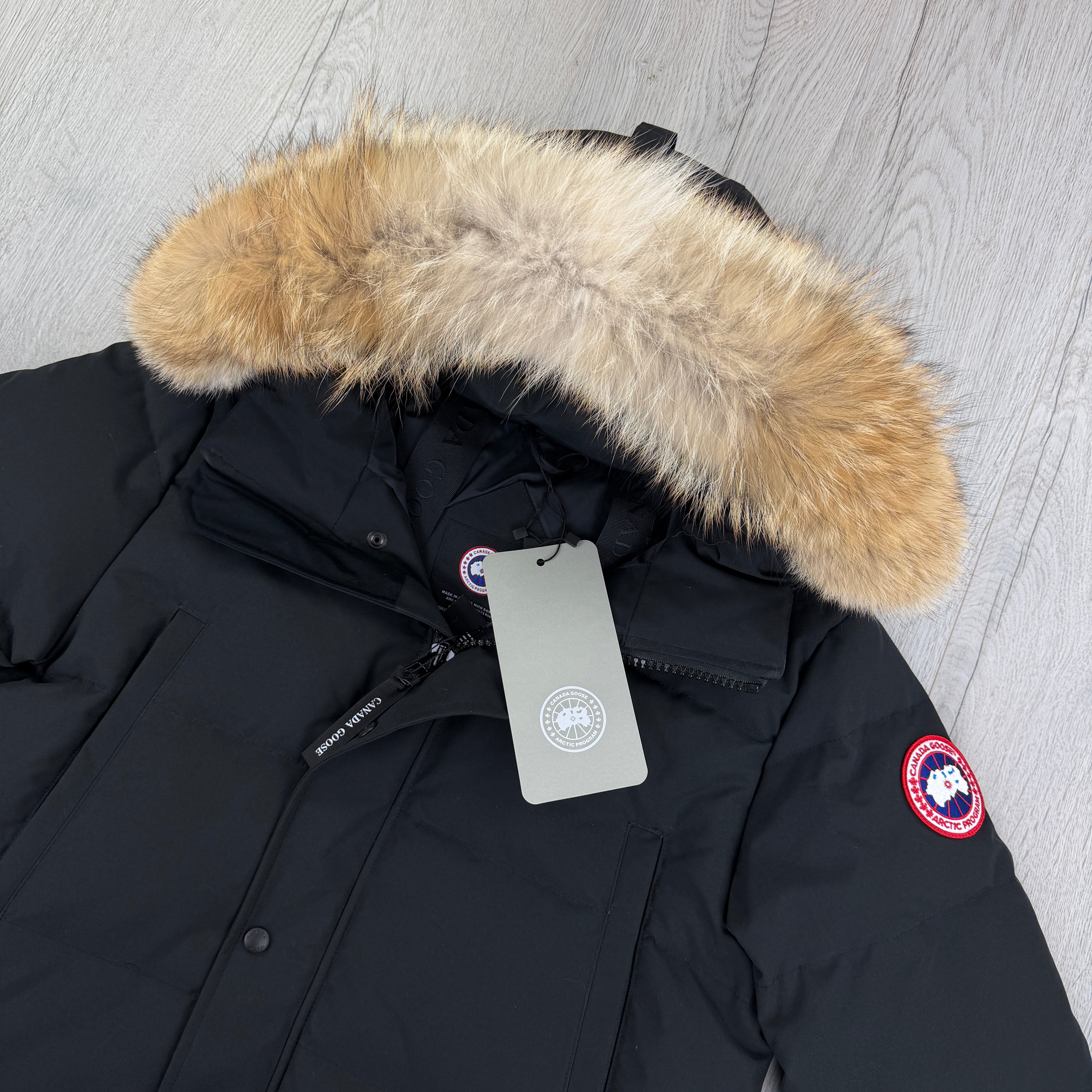 Canada Goose Men’s Black Wyndham Parker Jacket - Medium