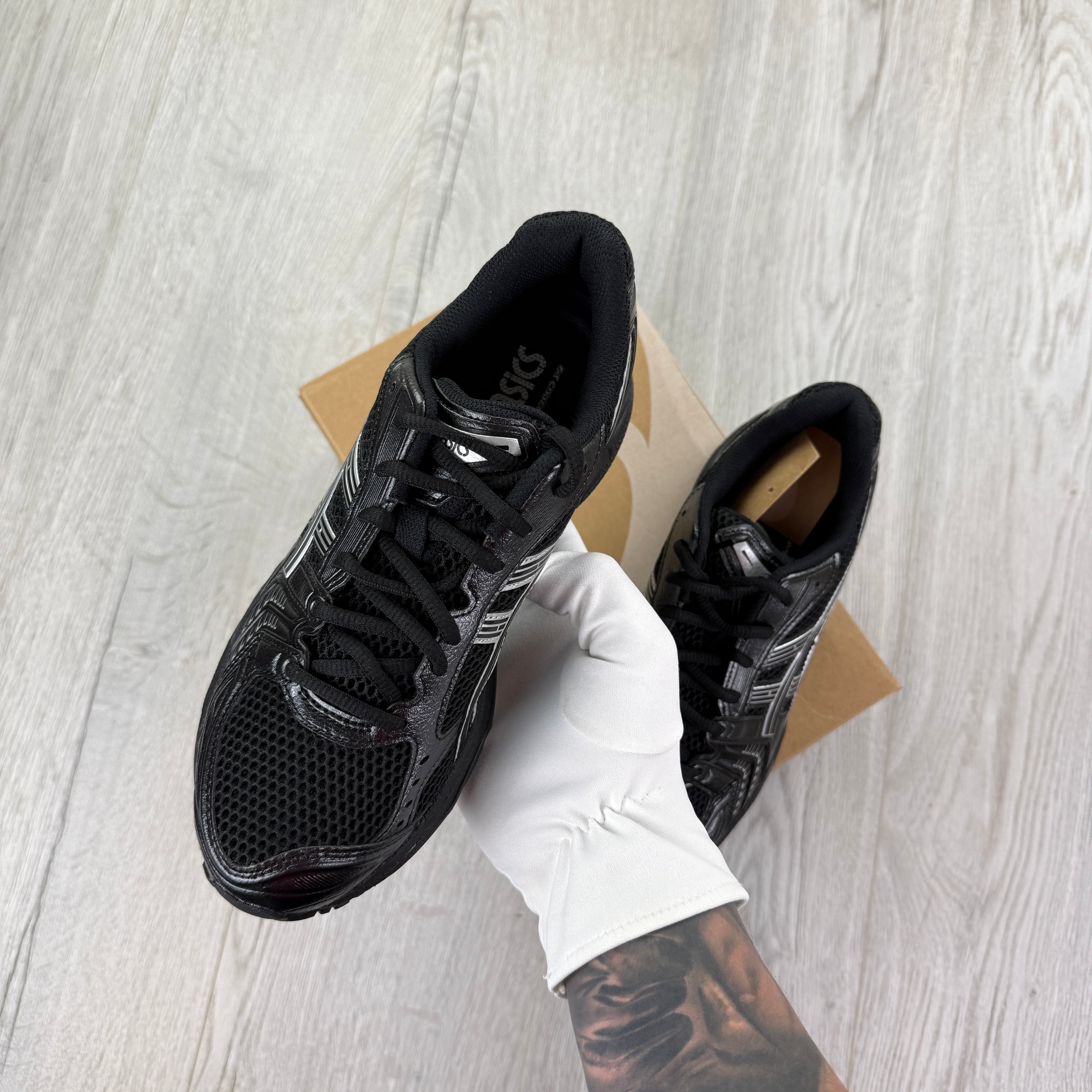 Asics Men’s Gel-kayano 14 Black/Pure Silver Trainers