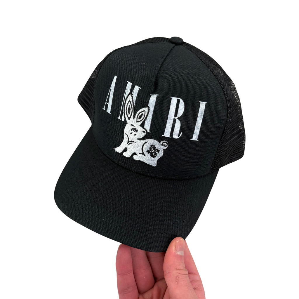 Amiri Bandana Rabbit Logo Baseball Cap