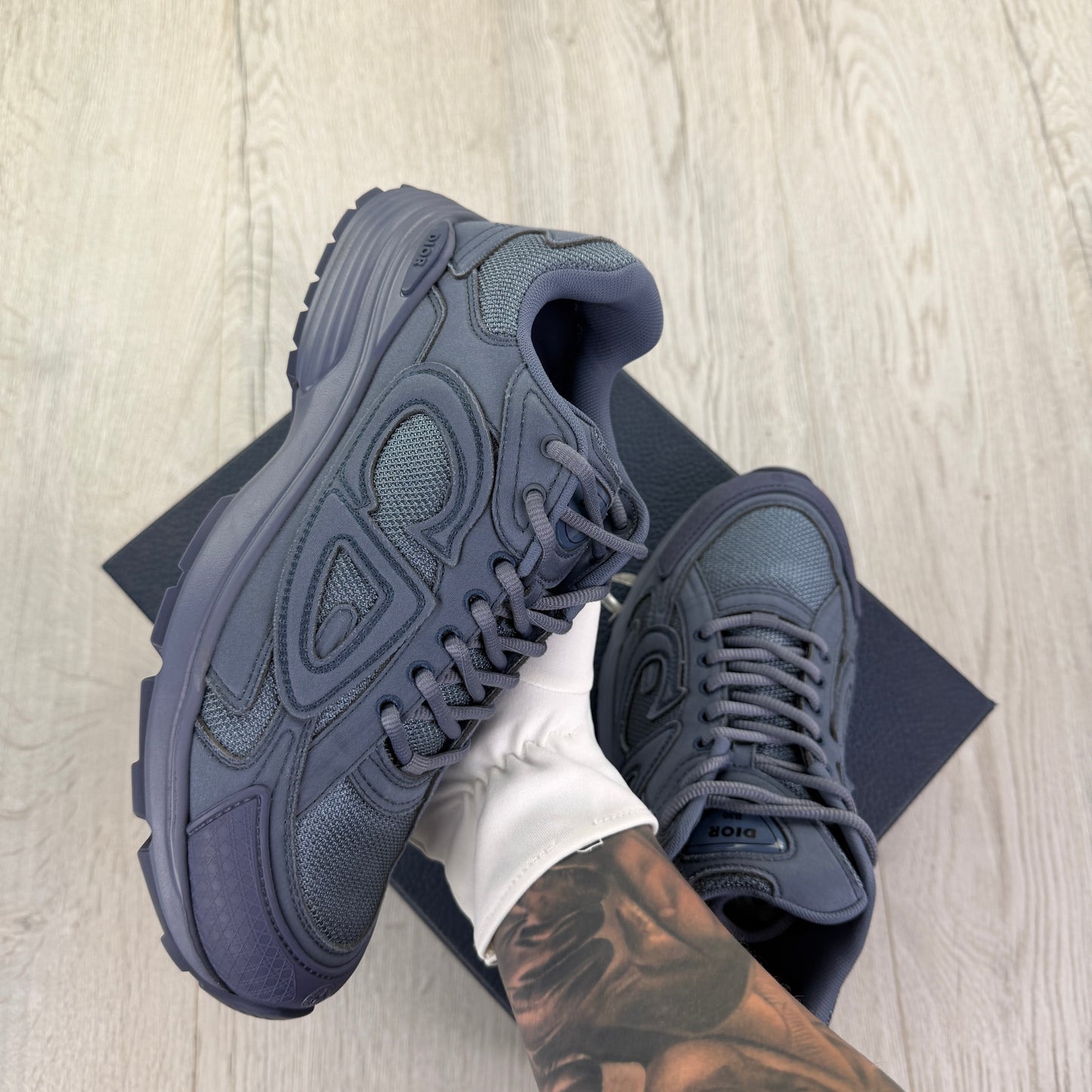 Dior x Stone Island B30 Men’s Blue Trainers - 41 (Uk 7)