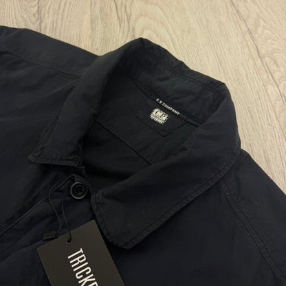 Cp Company Men’s Navy Button Up Shirt - XL