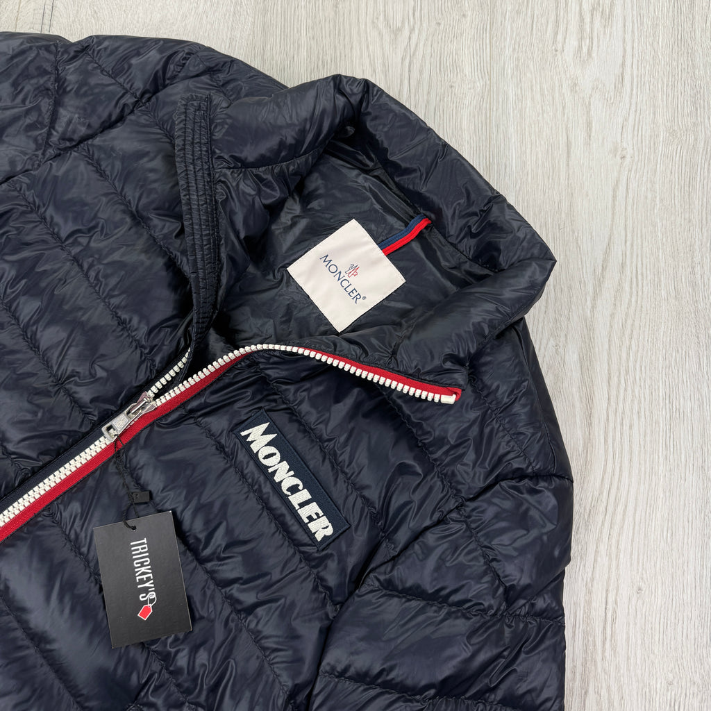Moncler Men’s Navy Petichet Down Jacket - Size 1