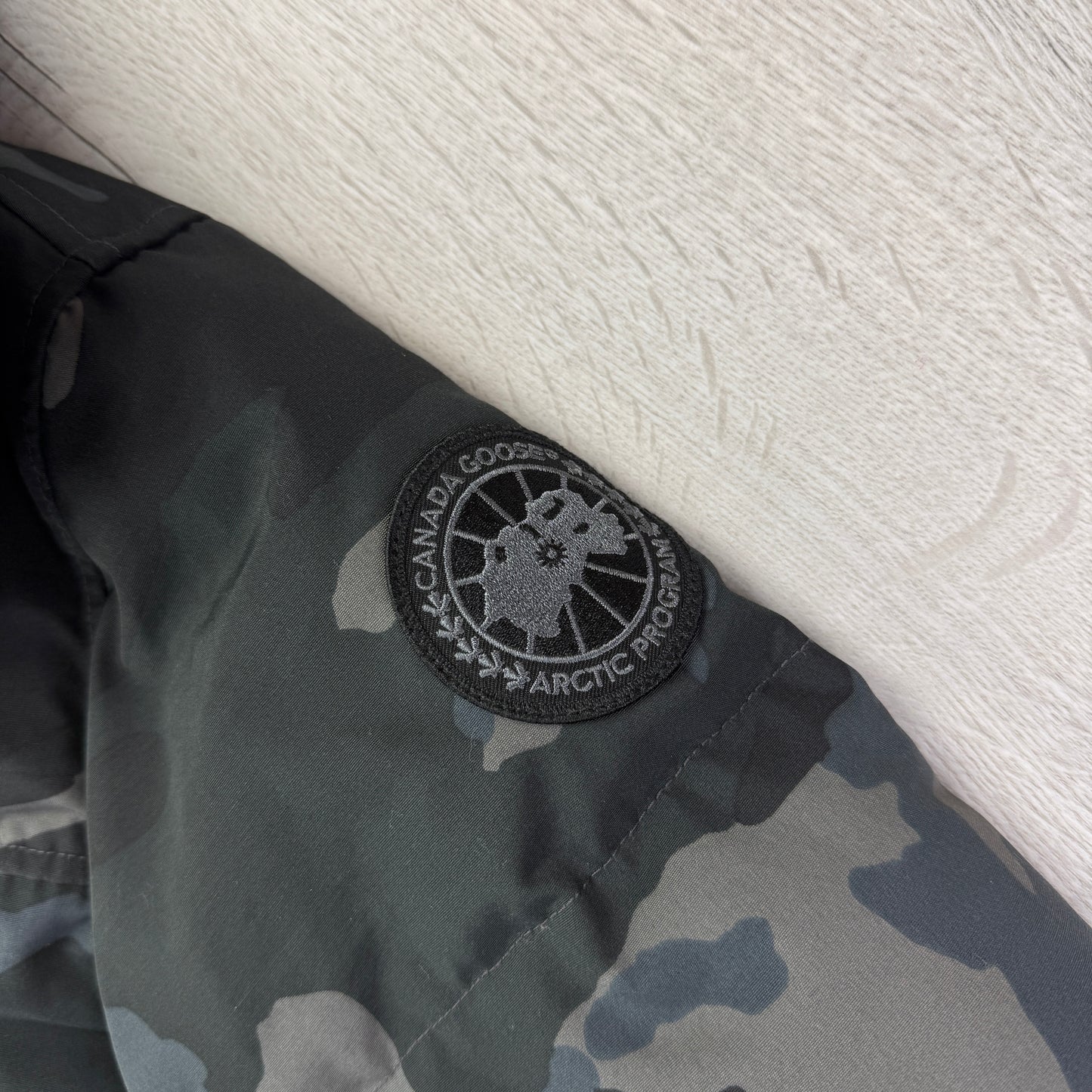Canada Goose Men’s Black Badge Camo MacMillan Jacket - XL