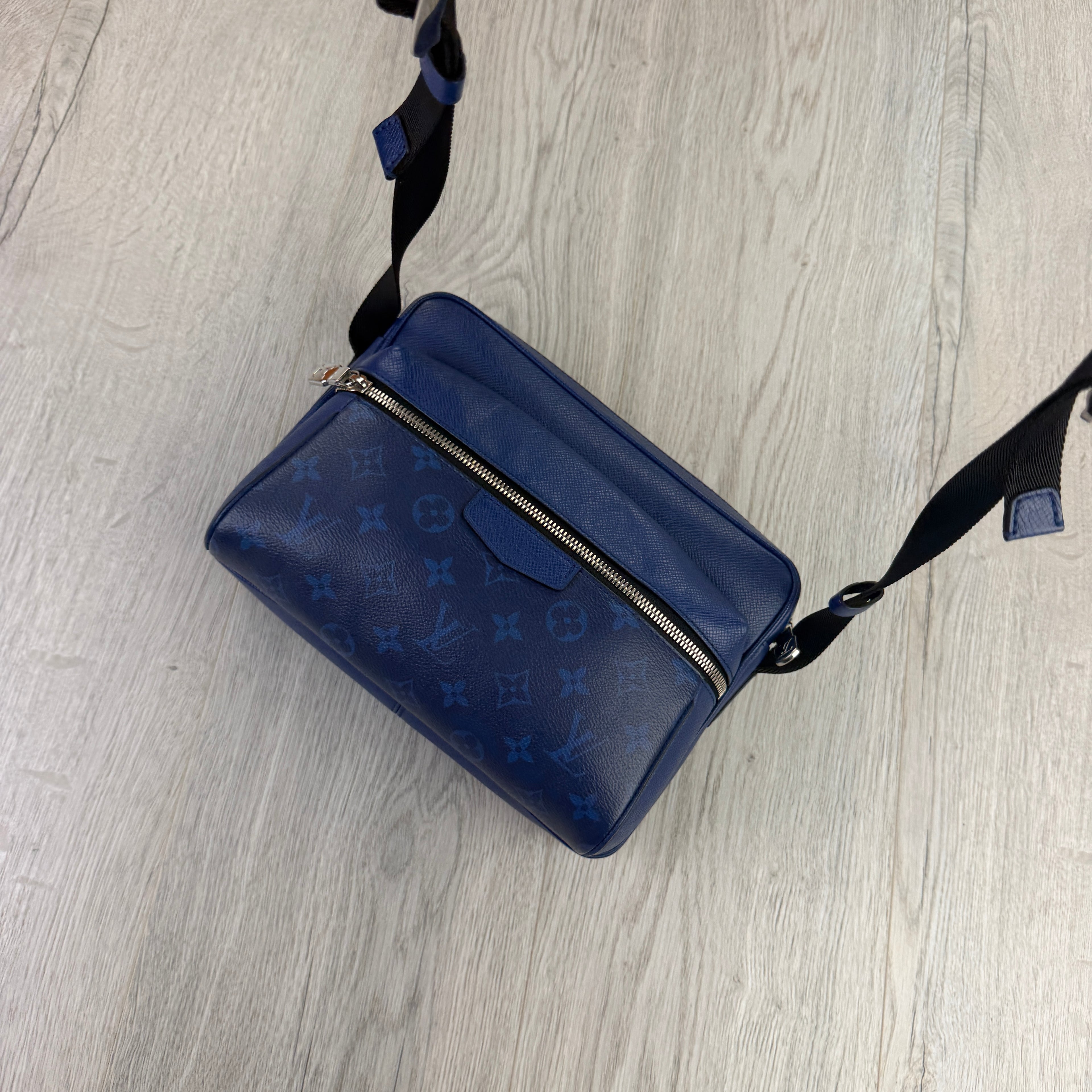Louis Vuitton Men’s Blue Monogram Outdoor Messenger Bag