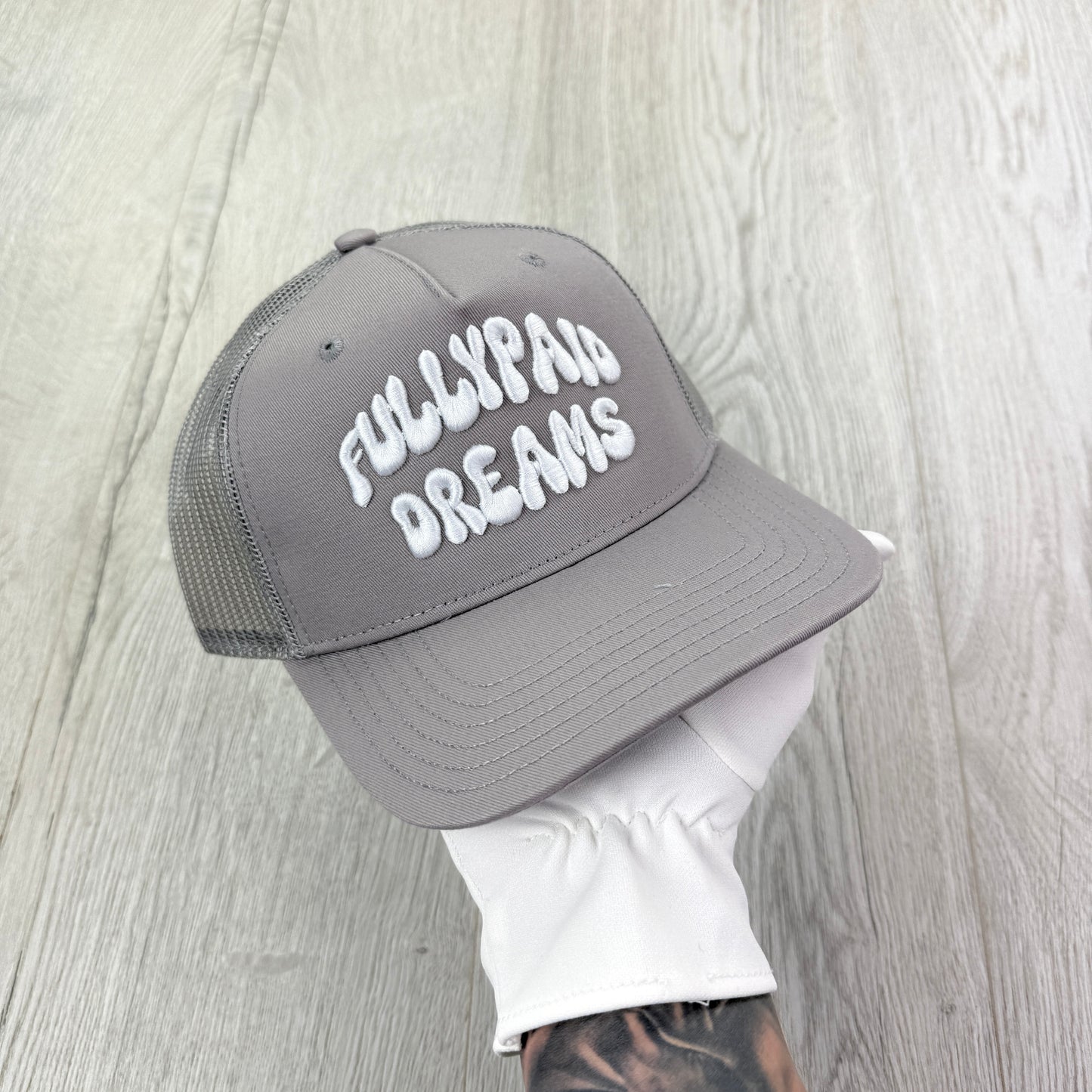 Fully Paid Mens Grey Baseball Cap