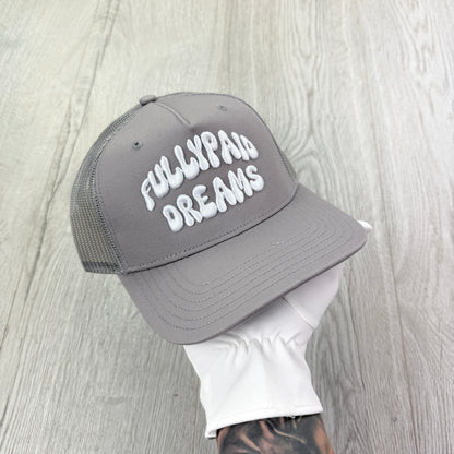 Fully Paid Mens Grey Baseball Cap