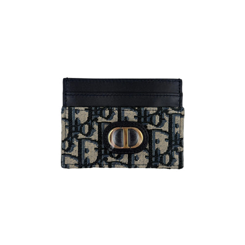 Dior Card holder, petrolee