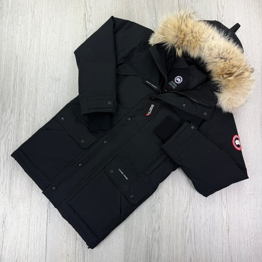 Canada Goose Men’s Black Emory Parker Jacket - XS