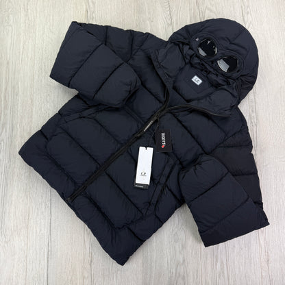 Cp Company Men’s Navy Chrone-R Down Jacket - Small