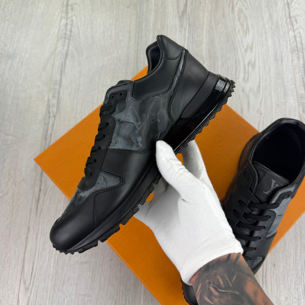 Louis Vuitton Men’s Black Run Away Trainers - Uk 7.5 (Fit 8)