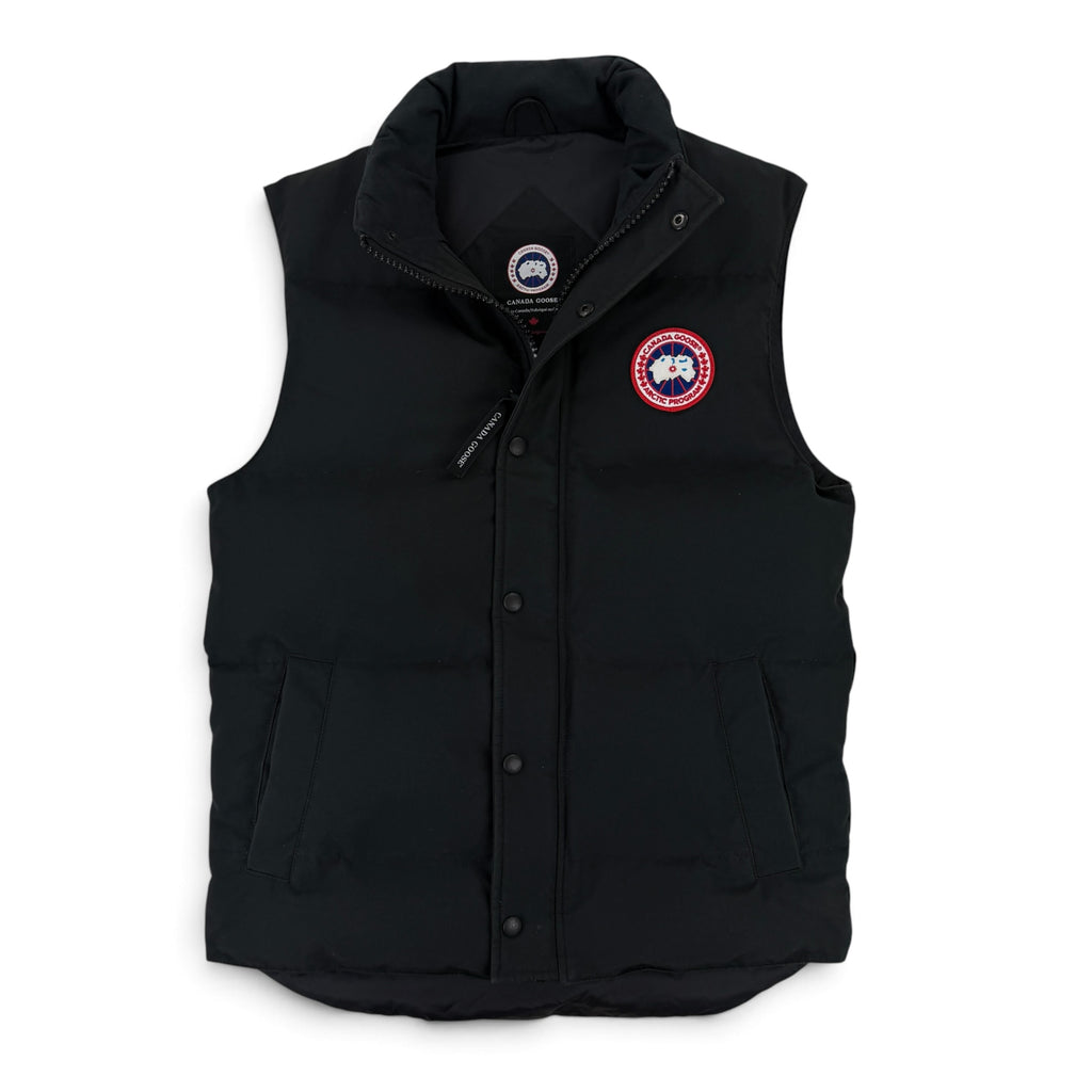 Canada Goose Men’s Black Freestyle Bodywarmer - Small