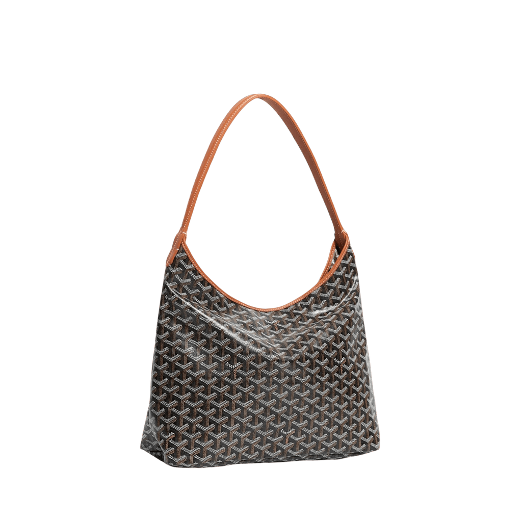 Goyard Boheme Hobo Bag Black Tan