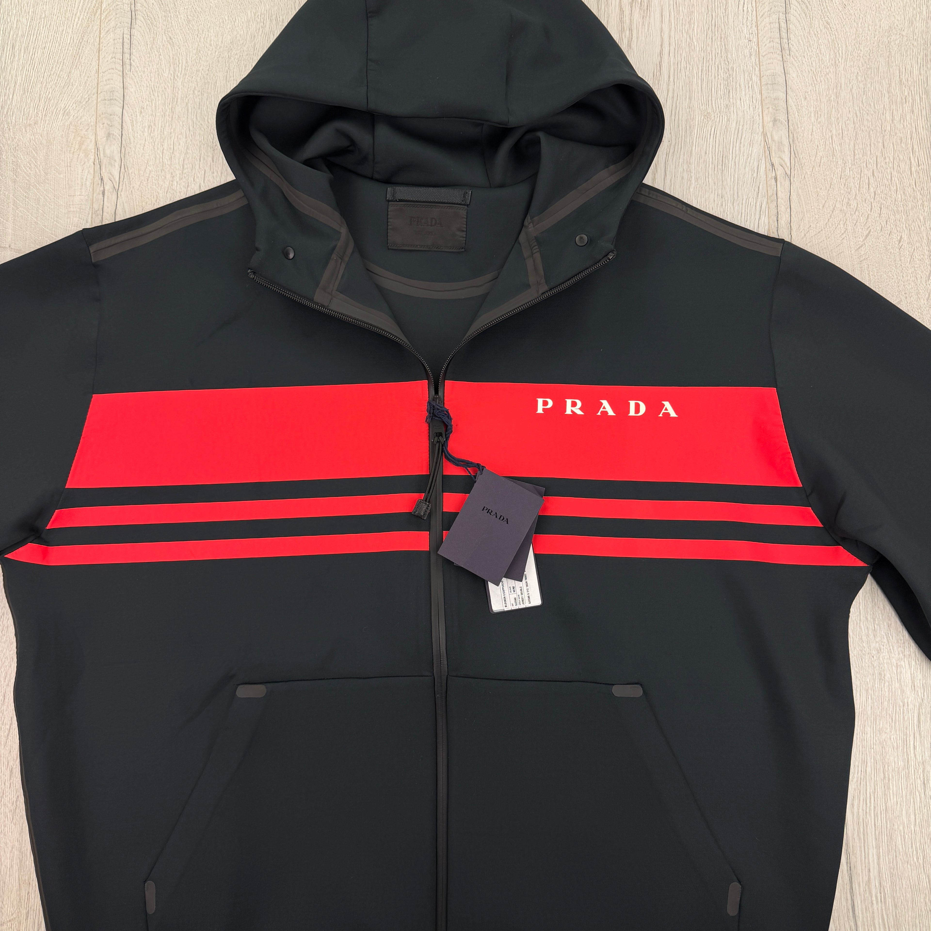 Prada Linea Rossa Technical Track Jacket