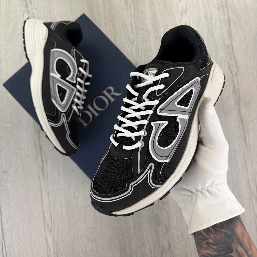 Dior B30 Men’s Black & White Trainers - 43 (Fit Uk 9)