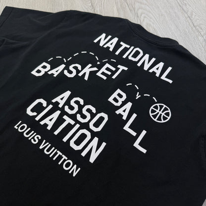 Louis Vuitton x NBA ‘ASSO CIATION’ Black T-shirt - Small