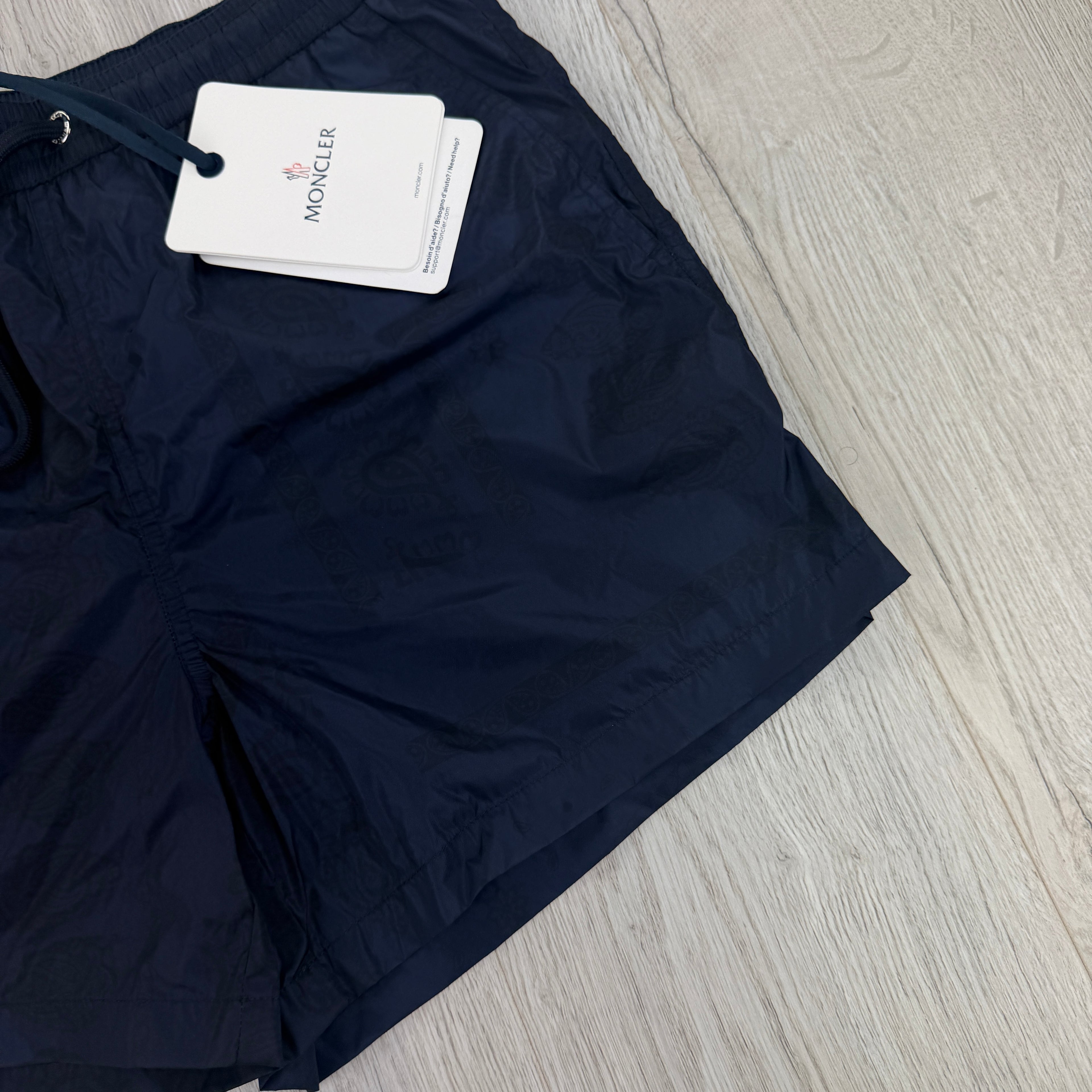 Moncler Men’s Navy Swim Shorts - Medium