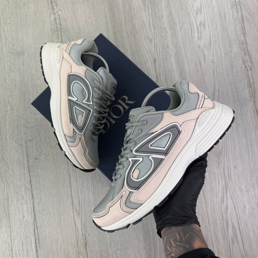 Dior B30 Men’s Grey / Light Pink Trainers - 45 (Fit Uk 11)