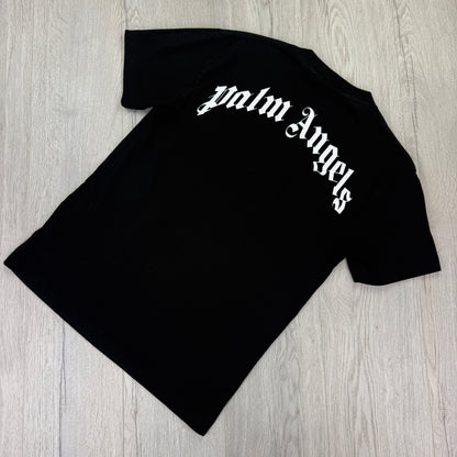 Palm Angels Men’s Black Ice Kill Bear T-shirt - Medium