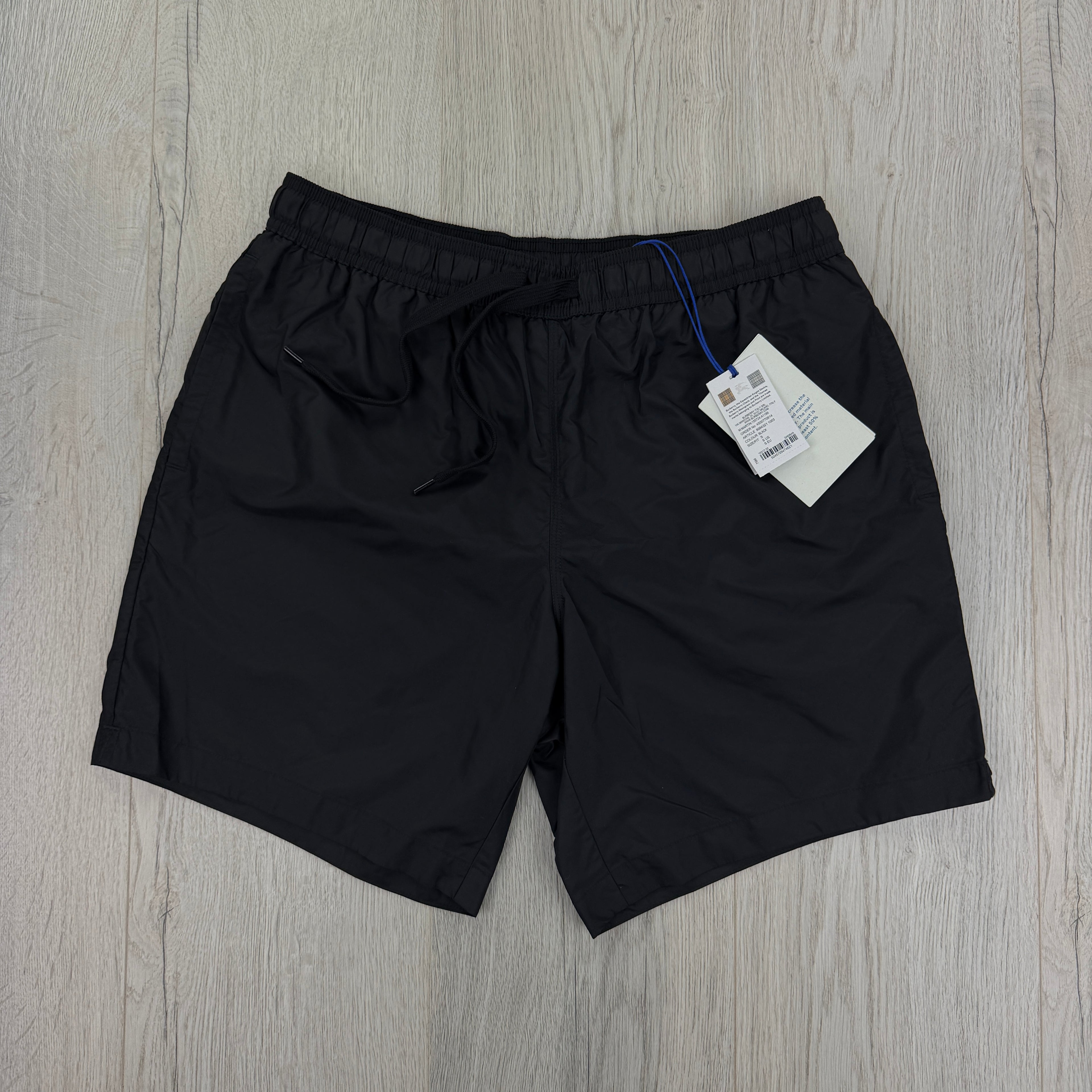 Burberry Men’s Black Swim Shorts - Small