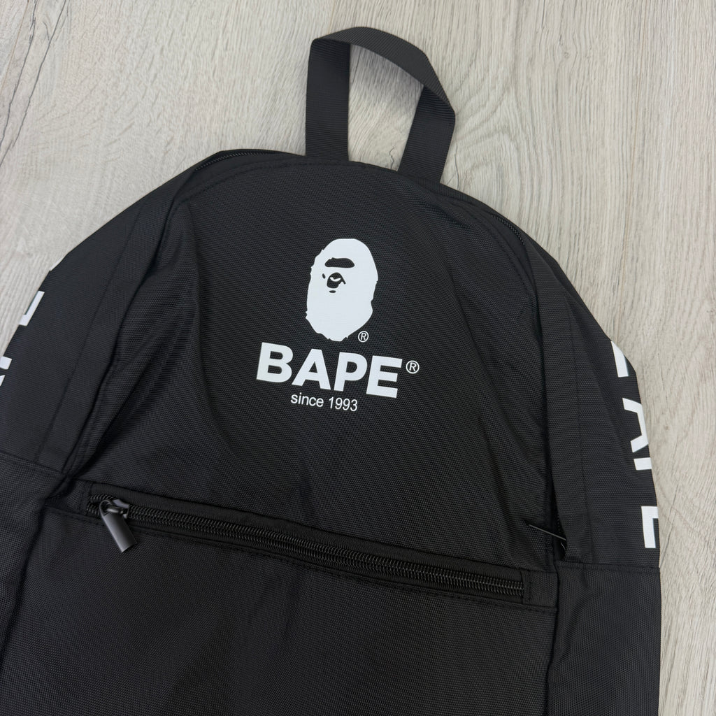 Bape Men’s Black Backpack