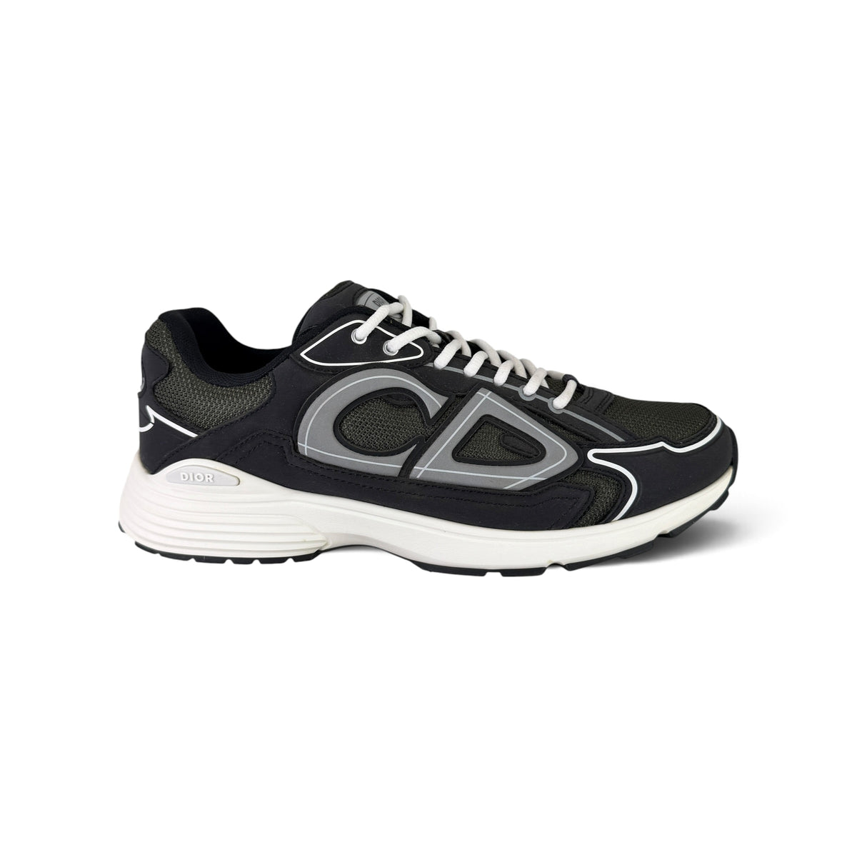Dior B30 Men’s Khaki CD Mesh Trainers - 43 (Fit Uk 9)