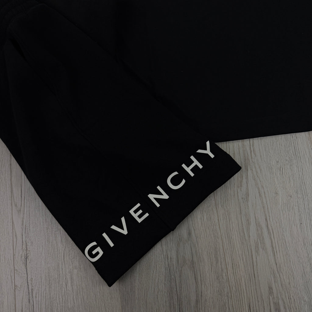 Givenchy Men’s Black T-shirt & Short Set - Large