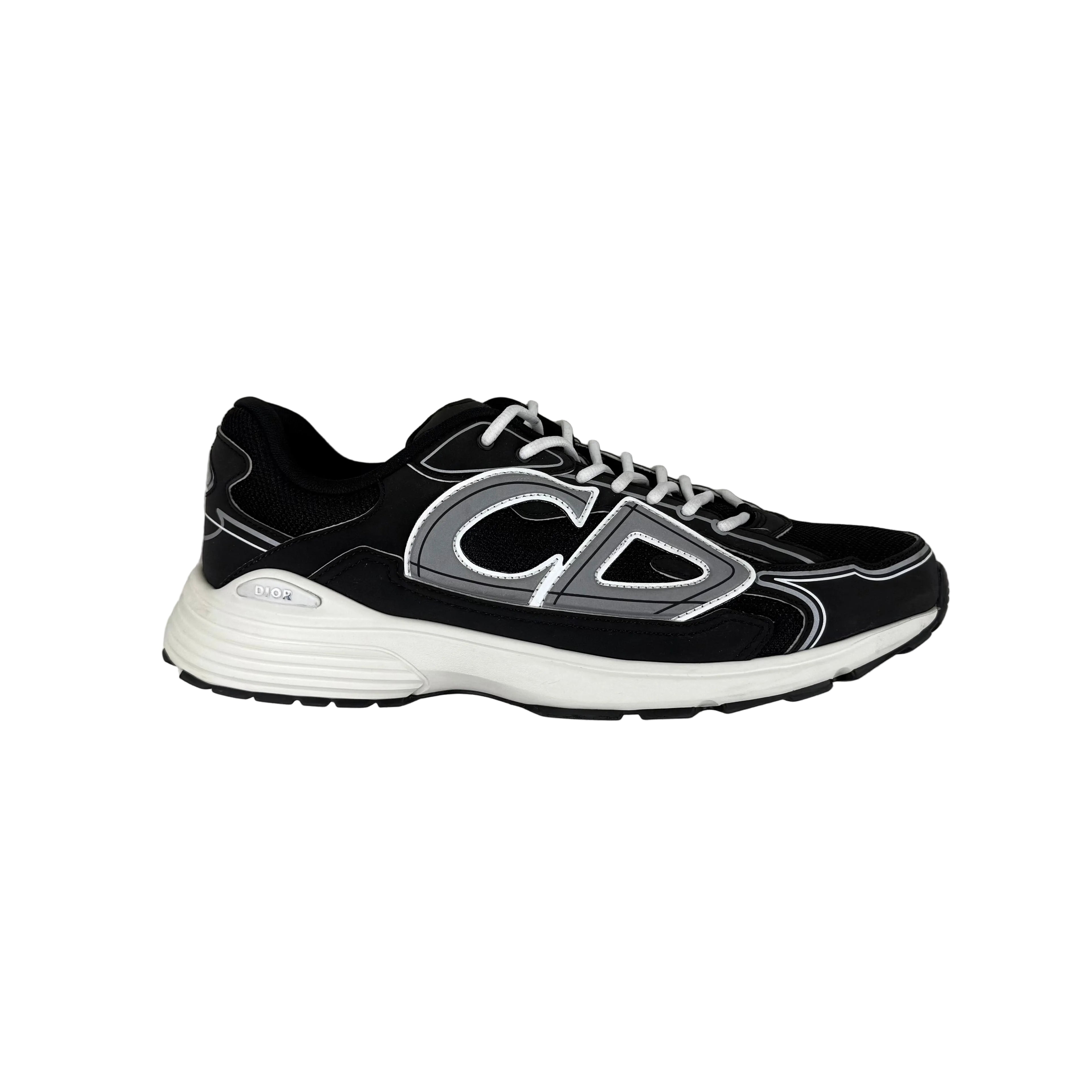 Dior B30 Men’s Black & White Trainers - 46 (Fit Uk 12)