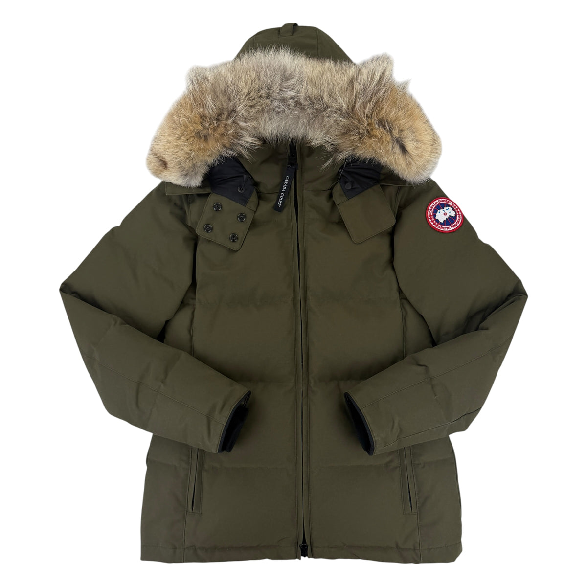 Canada Goose Women’s Khaki Green Chelsea Parker Jacket - Medium