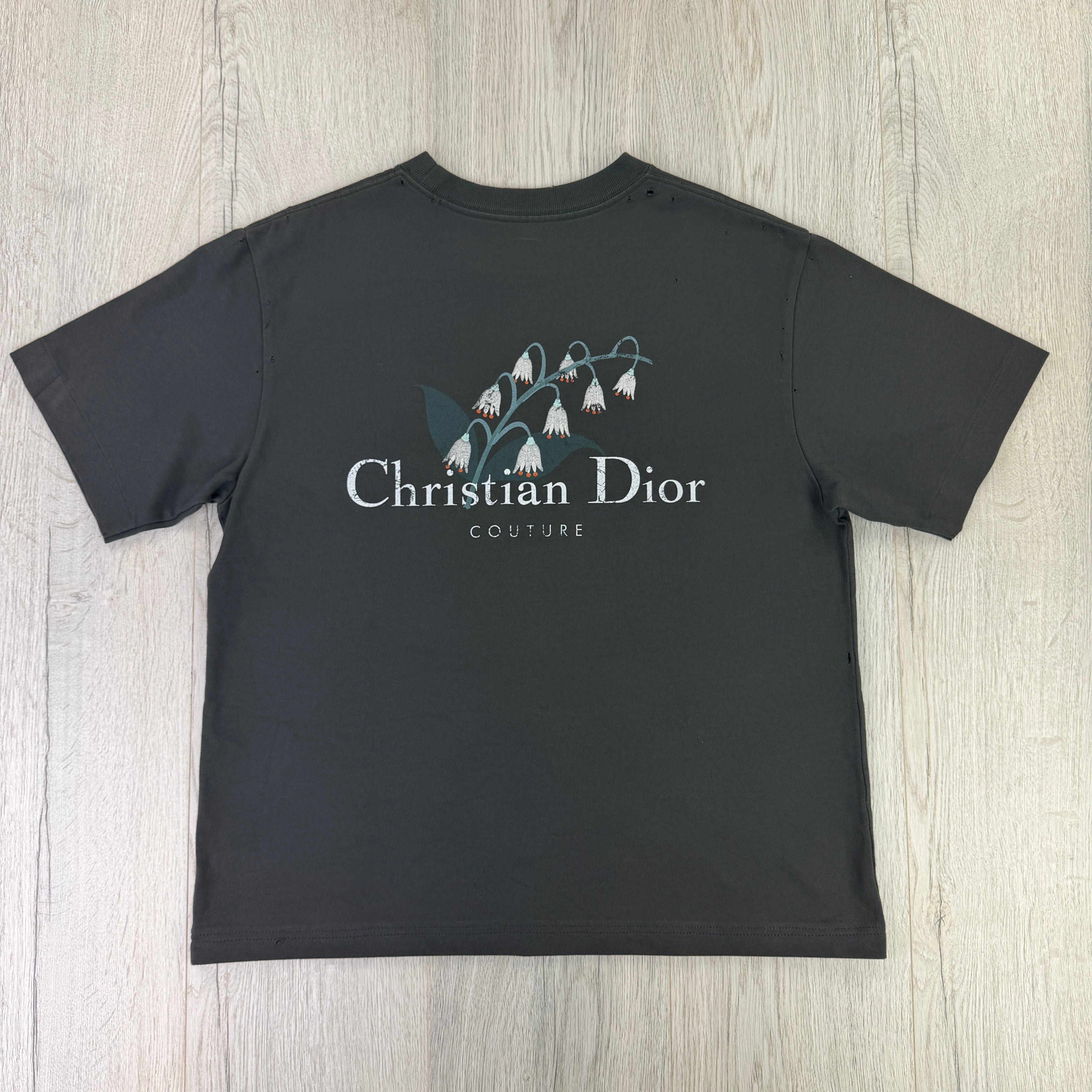 Christian Dior ‘Couture’ Men’s Grey T-shirt - Small