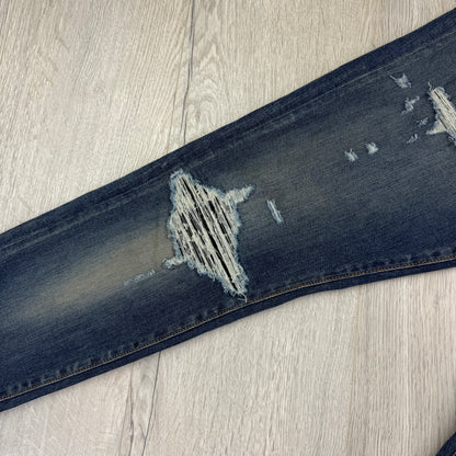 Amiri Men’s MX1 Distressed Jeans - Uk 31